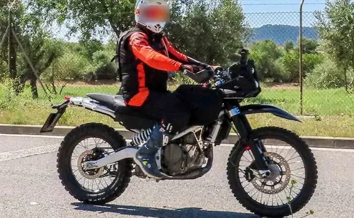 Hardcore KTM 390 Rally edition ADV spotted testing