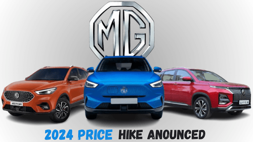 MG Motor Announces 2024 Price Hike – What You Need to Know