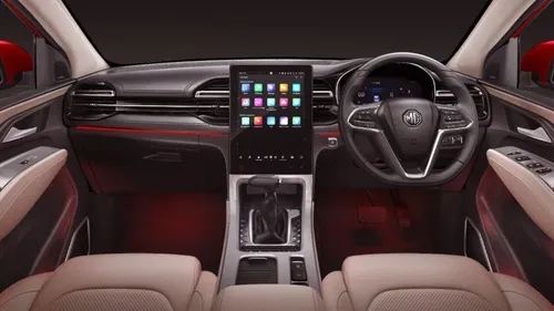 MG Hector 2022 Interiors Revealed: Possibility of early launch!!