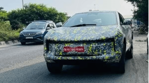 Mahindra BE.05 EV Spotted Testing For October 2025 Launch Mahindra BE.05 EV Spotted Testing For October 2025 Launch
