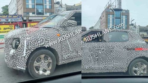 Check out the 2024 Mahindra XUV300 facelift images | Spy Shots of 4m SUV Check out the 2024 Mahindra XUV300 facelift images | Spy Shots of 4m SUV