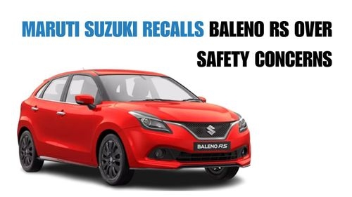 Baleno RS की ब्रेकिंग में खराबी के कारण Maruti Suzuki Recall हो जाती है Baleno RS की ब्रेकिंग में खराबी के कारण Maruti Suzuki Recall हो जाती है