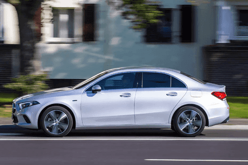 Mercedes-Benz A-Class Limousine Left Side View Mercedes-Benz A-Class Limousine Left Side View