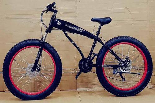 Mercedes Benz Fat Foldable Cycle Black Mercedes Benz Fat Foldable Cycle Black
