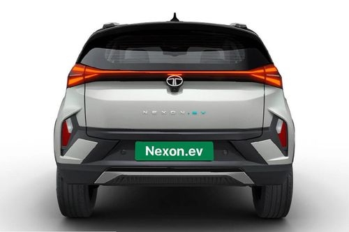 Nexon EV Facelift rear view.