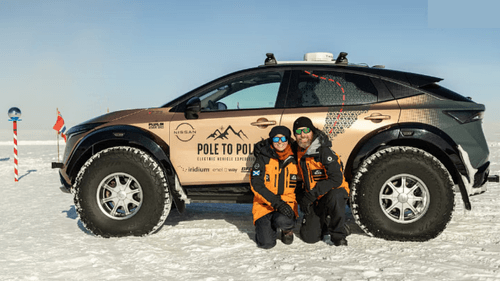 Nissan Ariya E-SUV Creates History, Becomes 1st EV to Reach South Pole 