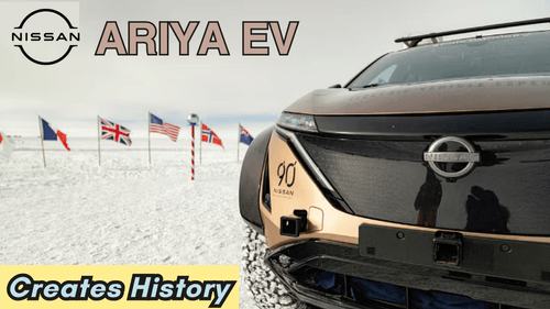 Nissan Ariya E-SUV Creates History, Becomes 1st EV to Reach South Pole  news