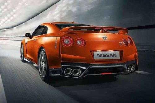 Nissan_GT-R Rear View Nissan_GT-R Rear View