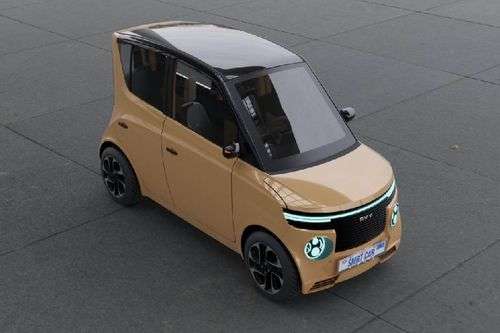 PMV Electric EaS-E Right Side Top & Front View PMV Electric EaS-E Right Side Top & Front View