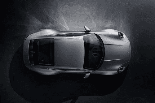 Porsche 911 Top View Porsche 911 Top View
