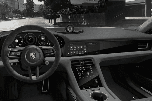 Porsche Taycan Dashboard Porsche Taycan Dashboard