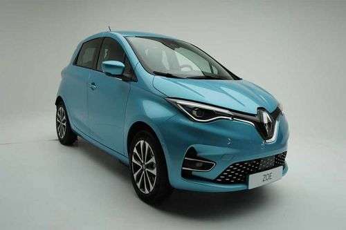 Renault Zoe Right Side Front View Renault Zoe Right Side Front View