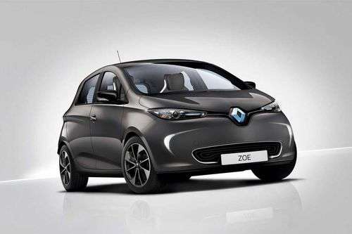 Renault Zoe Right Side Front View Renault Zoe Right Side Front View