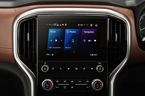 With a 17.7 cm cluster & 20.3 cm infotainment.