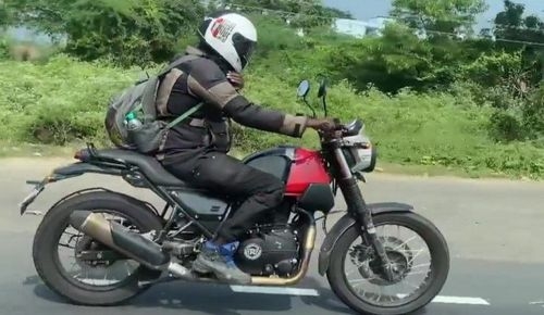 New Royal Enfield Scram 411 Leaked: Himalayan Twin New Royal Enfield Scram 411 Leaked: Himalayan Twin