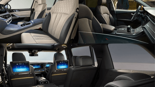 Mercedes GLS vs BMW X7 vs Audi Q8 - Price, Specs & Features Comparison 2024