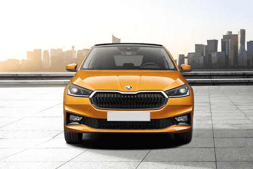 Skoda Fabia 2022 Front View Skoda Fabia 2022 Front View