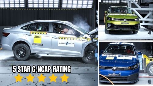 Skoda Slavia और Volkswagen Virtus को 5 स्टार ग्लोबल एनकैप रेटिंग मिली Skoda Slavia और Volkswagen Virtus को 5 स्टार ग्लोबल एनकैप रेटिंग मिली