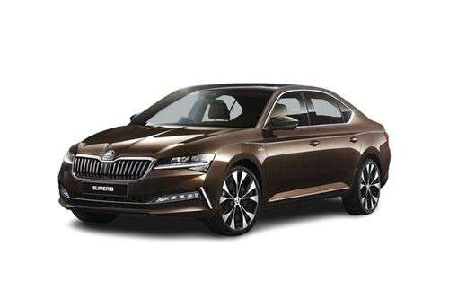 Skoda Superb Left Side Front View Skoda Superb Left Side Front View