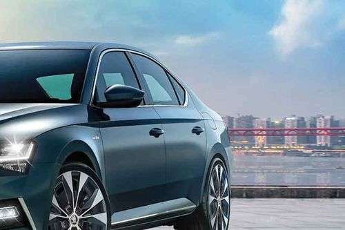 Skoda Superb Door View Skoda Superb Door View