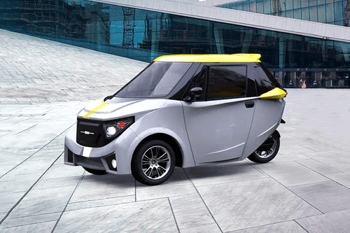Storm Motors R3 front left side view Storm Motors R3 front left side view