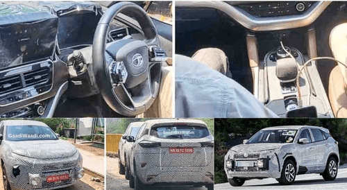 Tata Harrier Facelift Spied – Gets similar interior as Safari Facelift Tata Harrier Facelift Spied – Gets similar interior as Safari Facelift