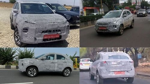 Tata Nexon फेसलिफ्ट के इंटीरियर्स हुए नज़र, टू-स्पोक स्टीयरिंग और पर्पल इंटीरियर्स की हुई पुष्टि Tata Nexon फेसलिफ्ट के इंटीरियर्स हुए नज़र, टू-स्पोक स्टीयरिंग और पर्पल इंटीरियर्स की हुई पुष्टि