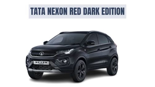 Teaser Launched of New Tata Safari, Harrier and Nexon Red Black Edition