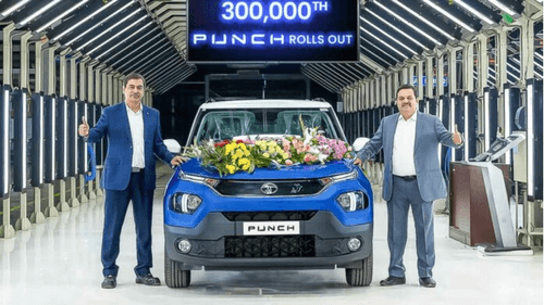 Tata Punch Hits 3 Lakh Units Production Milestone Since Oct’21 Launch Tata Punch Hits 3 Lakh Units Production Milestone Since Oct’21 Launch