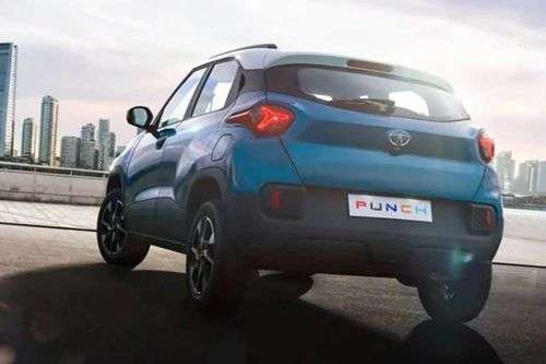 Tata Punch Rear View Tata Punch Rear View