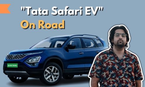 Tata Safari EV का परीक्षण भारत में शुरू: Harrier के साथ साझा किए गए फीचर्स Tata Safari EV का परीक्षण भारत में शुरू: Harrier के साथ साझा किए गए फीचर्स