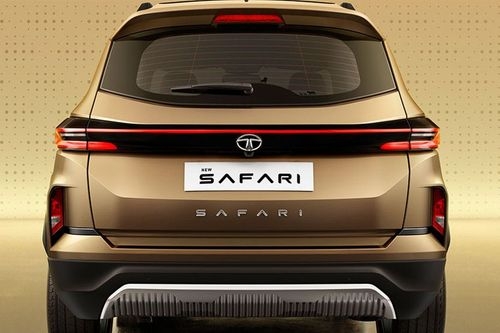 Tata Safari Facelift Rear image