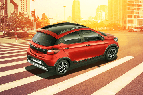 Tata Tiago NRG Right Side Rear View Tata Tiago NRG Right Side Rear View