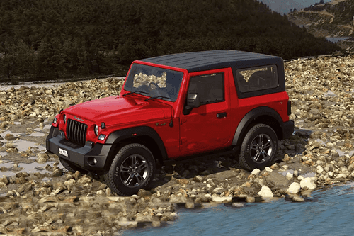 Mahindra Thar Left Side Front View Mahindra Thar Left Side Front View