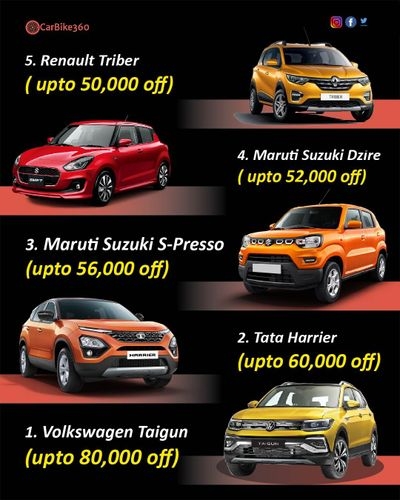 Biggest Diwali Discounts on Cars in 2022: Tata, Maruti, Volkswagen & more Biggest Diwali Discounts on Cars in 2022: Tata, Maruti, Volkswagen & more