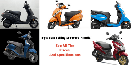 Top 5 Best Selling Scooters In India Under 80,000! Top 5 Best Selling Scooters In India Under 80,000!