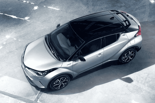 Toyota C-HR Top View Toyota C-HR Top View