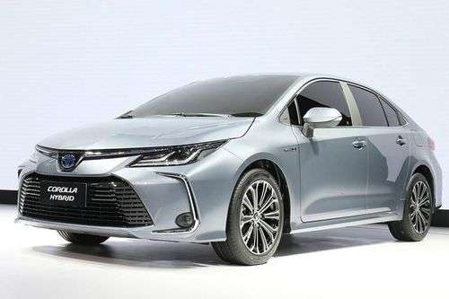 Toyota Corolla 2022 Left Side Front View Toyota Corolla 2022 Left Side Front View
