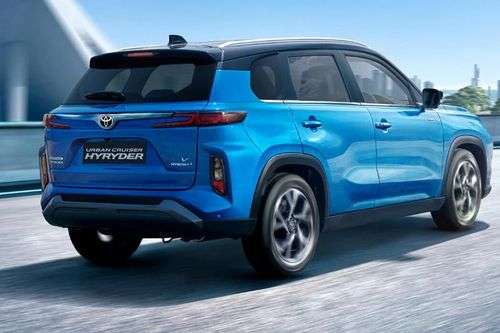 Toyota Urban Cruiser hyryder rear right side Toyota Urban Cruiser hyryder rear right side