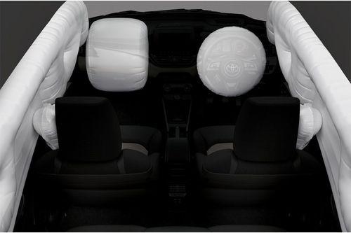 6 airbags including front, passenger, side and front.