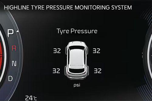 Highline tyre pressure monitoring system