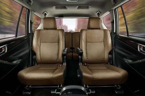 Innova Crysta second row seat image Innova Crysta second row seat image