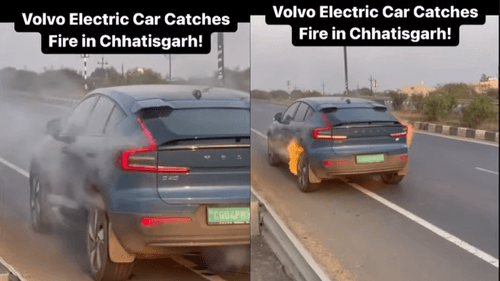 Survivor's Story: Volvo C40 Recharge Electric Owner Escapes safely from Fire news
