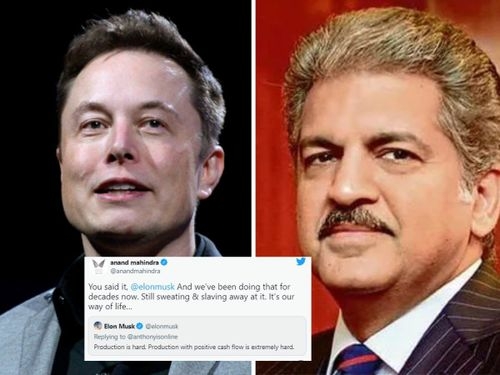 What Anand Mahindra "Tweeted"  about Elon Musk’s 243 Billion Dollar net worth