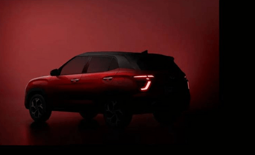 2022 Hyundai Creta facelift partially unveiled