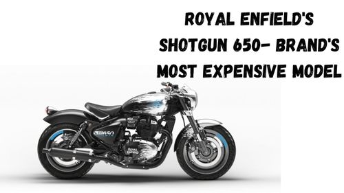 Royal Enfield की Shotgun 650 ब्रांड के सबसे महंगे मॉडल के रूप में 650cc रेंज में शामिल होगी Royal Enfield की Shotgun 650 ब्रांड के सबसे महंगे मॉडल के रूप में 650cc रेंज में शामिल होगी