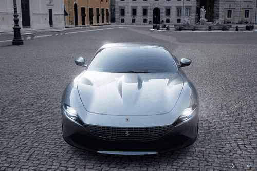 Ferrari Roma Front View Ferrari Roma Front View