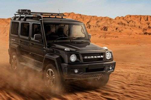 Force Motors Gurkha Front Right Three Quarter Force Motors Gurkha Front Right Three Quarter