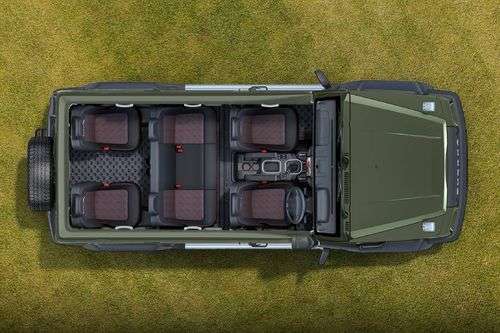 Force Motors Gurkha Top View Force Motors Gurkha Top View
