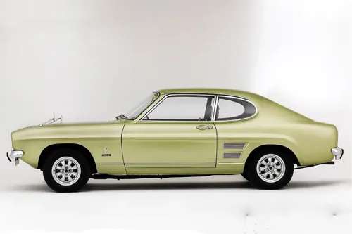 Ford Capri Left Side View Ford Capri Left Side View